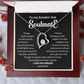 To my Smokin' Hot Forever Love Heart Necklace, Anniversary Gift for Wife, Girlfriend Necklace