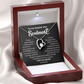 To my Smokin' Hot Forever Love Heart Necklace, Anniversary Gift for Wife, Girlfriend Necklace