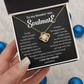To my Smokin' Hot Love Knot Soulmate Necklace, Anniversary Gift for Wife, Girlfriend Necklace