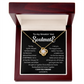 To my Smokin' Hot Love Knot Soulmate Necklace, Anniversary Gift for Wife, Girlfriend Necklace