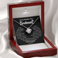 To my Smokin' Hot Love Knot Soulmate Necklace, Anniversary Gift for Wife, Girlfriend Necklace