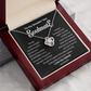 To my Smokin' Hot Love Knot Soulmate Necklace, Anniversary Gift for Wife, Girlfriend Necklace