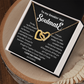 To my Smokin' Hot Interlocking Hearts Necklace, Anniversary Gift for Wife, Girlfriend Necklace