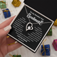 To my Smokin' Hot Forever Love Heart Necklace, Anniversary Gift for Wife, Girlfriend Necklace
