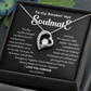 To my Smokin' Hot Forever Love Heart Necklace, Anniversary Gift for Wife, Girlfriend Necklace